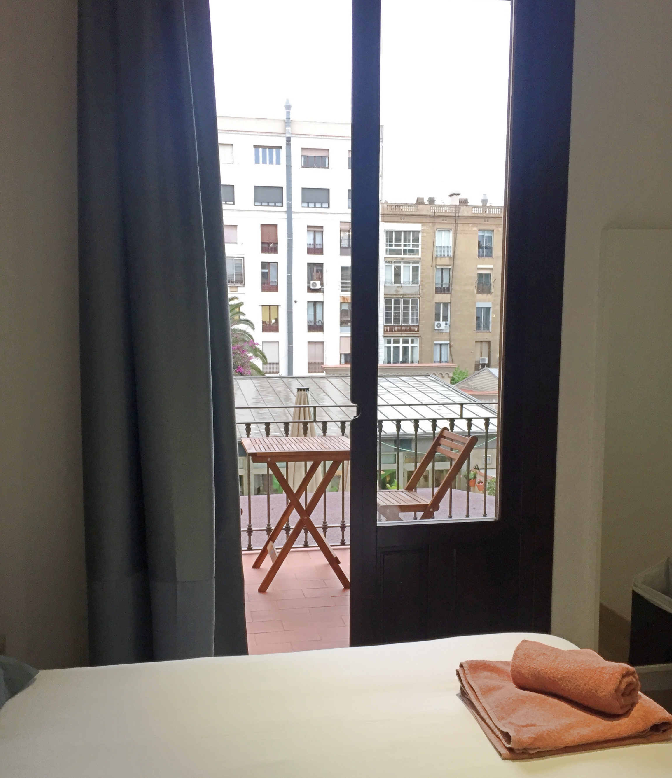 Doble con balcón a Passeig de Gràcia